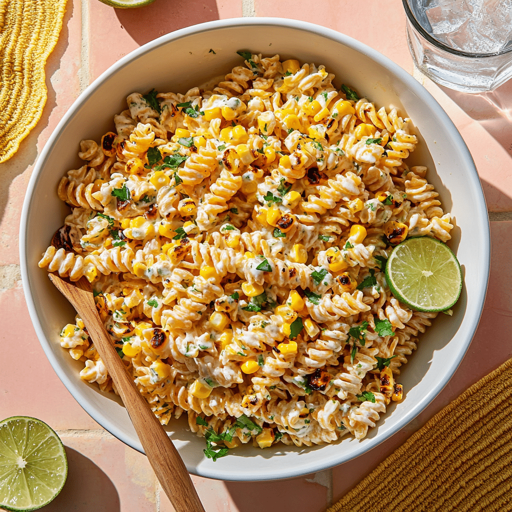 Elote Pasta Salad