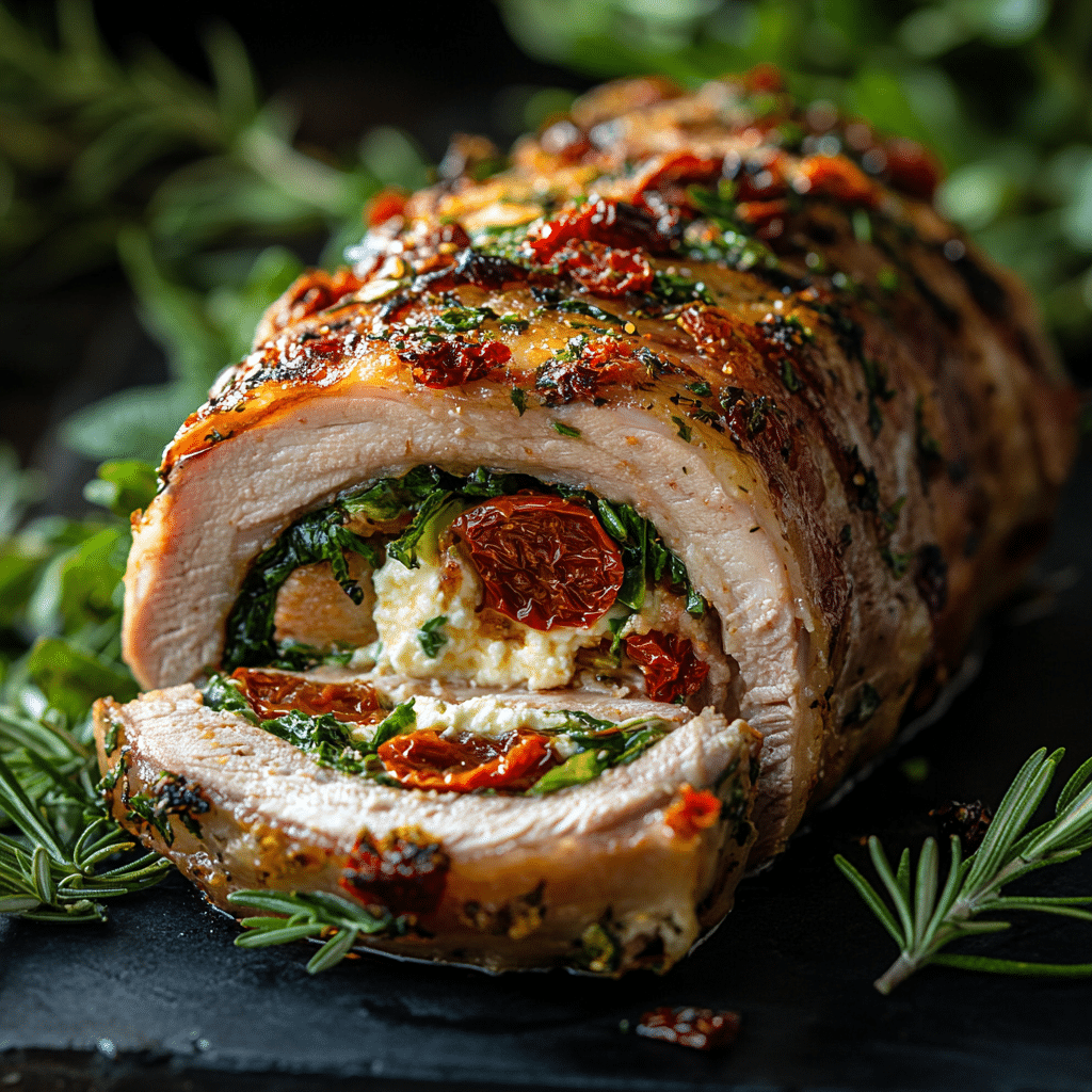 Stuffed Pork Loin