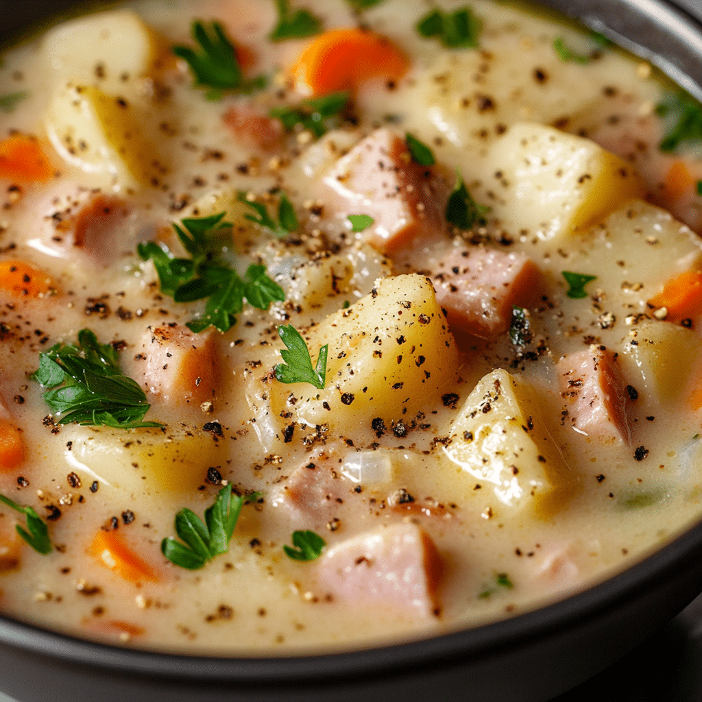 Creamy Ham and Potato Soup