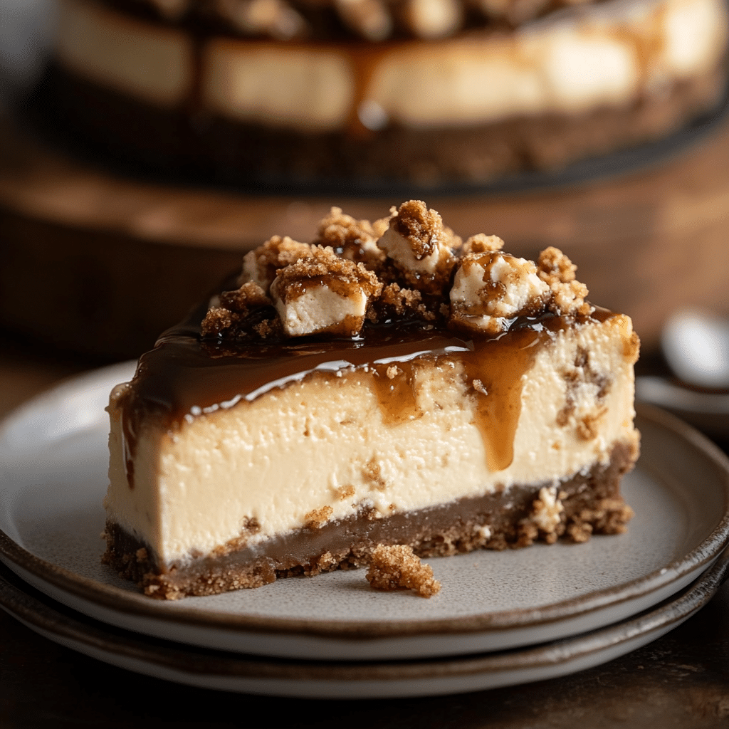 Best Apple Pie Stuffed Cheesecake