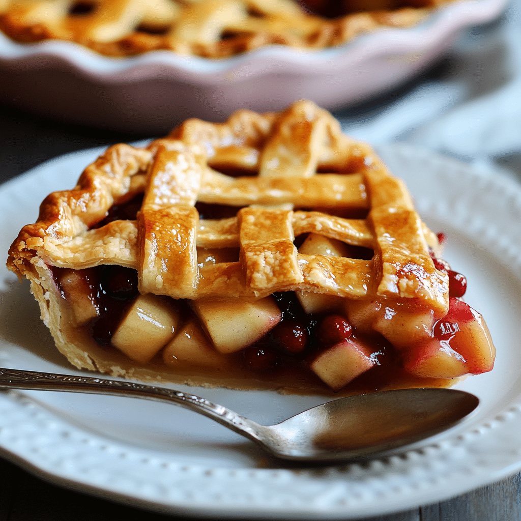 Homemade Strawberry Rhubarb Pie Recipe