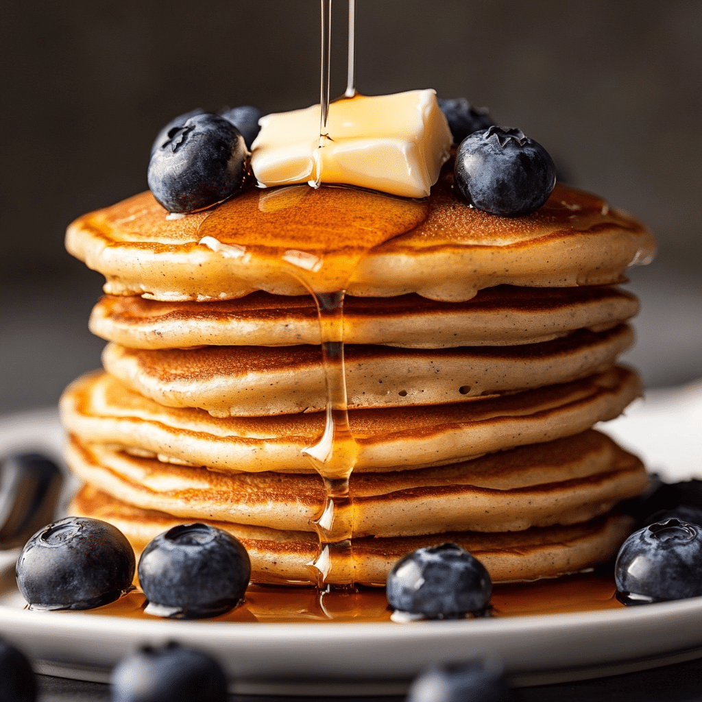 Fluffy Protein Pancakes without Protein Powder