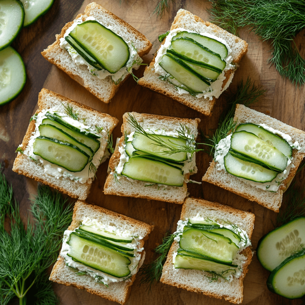 Cucumber Tea Sandwiches