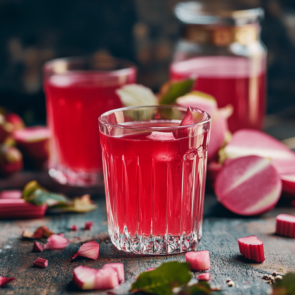 Rhubarb Liqueur