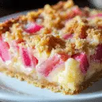 Strawberry Rhubarb Custard Dessert