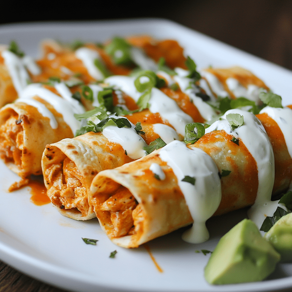 Buffalo Chicken Taquitos For The Win!