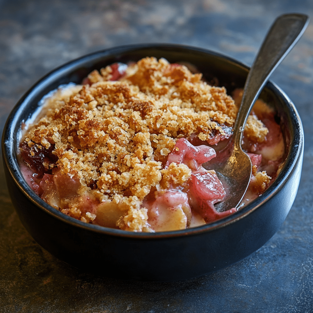 Rhubarb Crisp Recipe