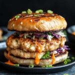 Chicken Dumpling Burgers Recipe