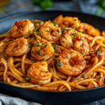 Spicy Shrimp Fra Diavolo with Linguine