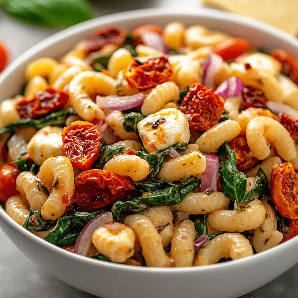 Sun-Dried Tomato Pasta Salad