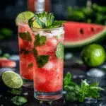 Fresh Watermelon Mojito