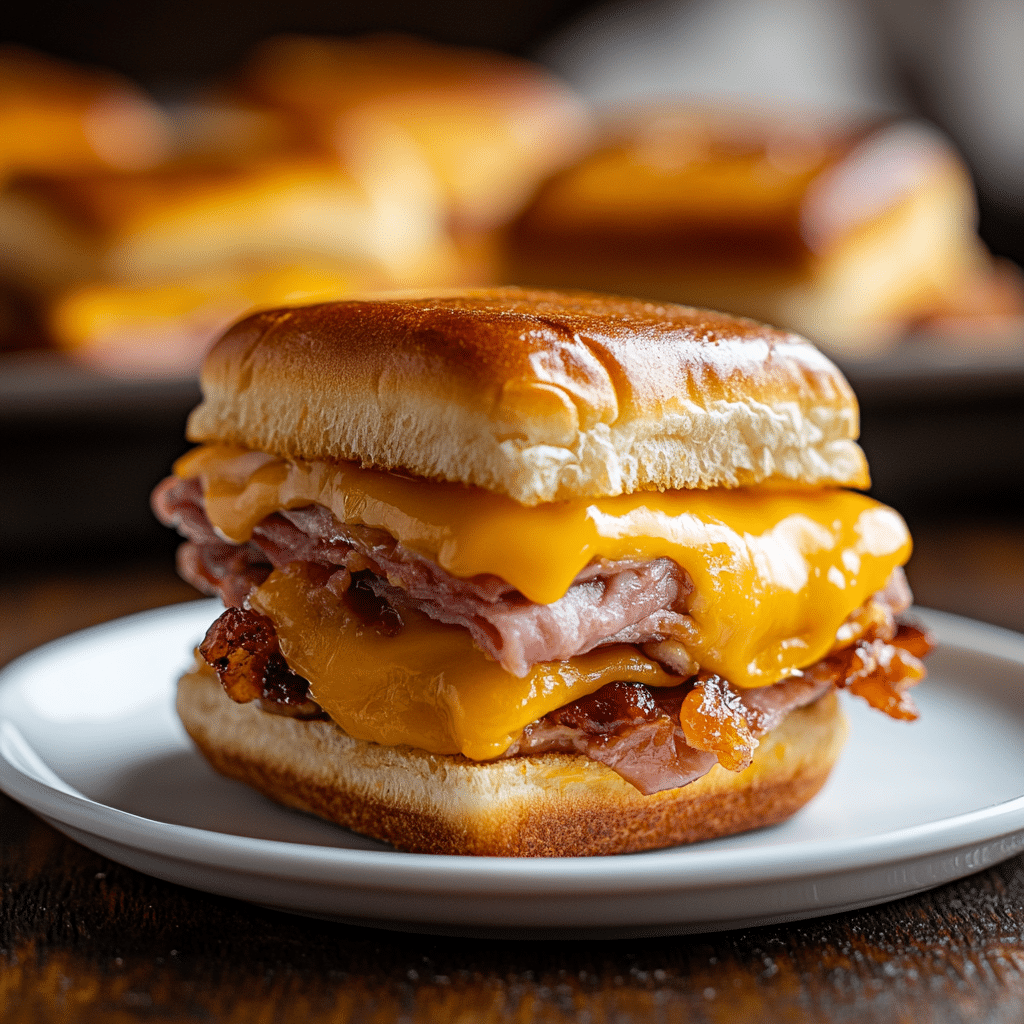 Easy Turkey Bacon Ranch Sliders