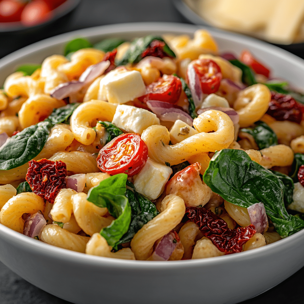 Sun-Dried Tomato Pasta Salad