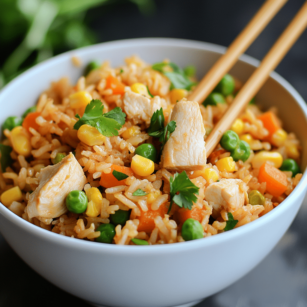 Easy Better-Than-Takeout Chicken Fried Rice
