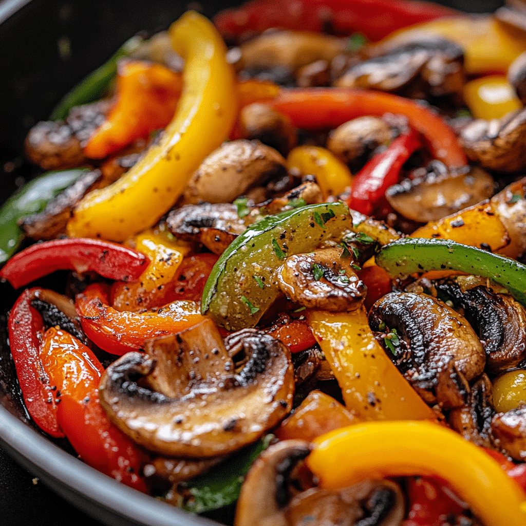 Finger-Licking Veggie Fajitas