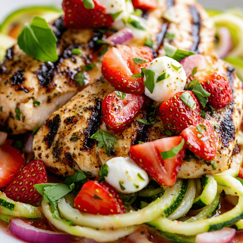 Strawberry Bruschetta Chicken Recipe