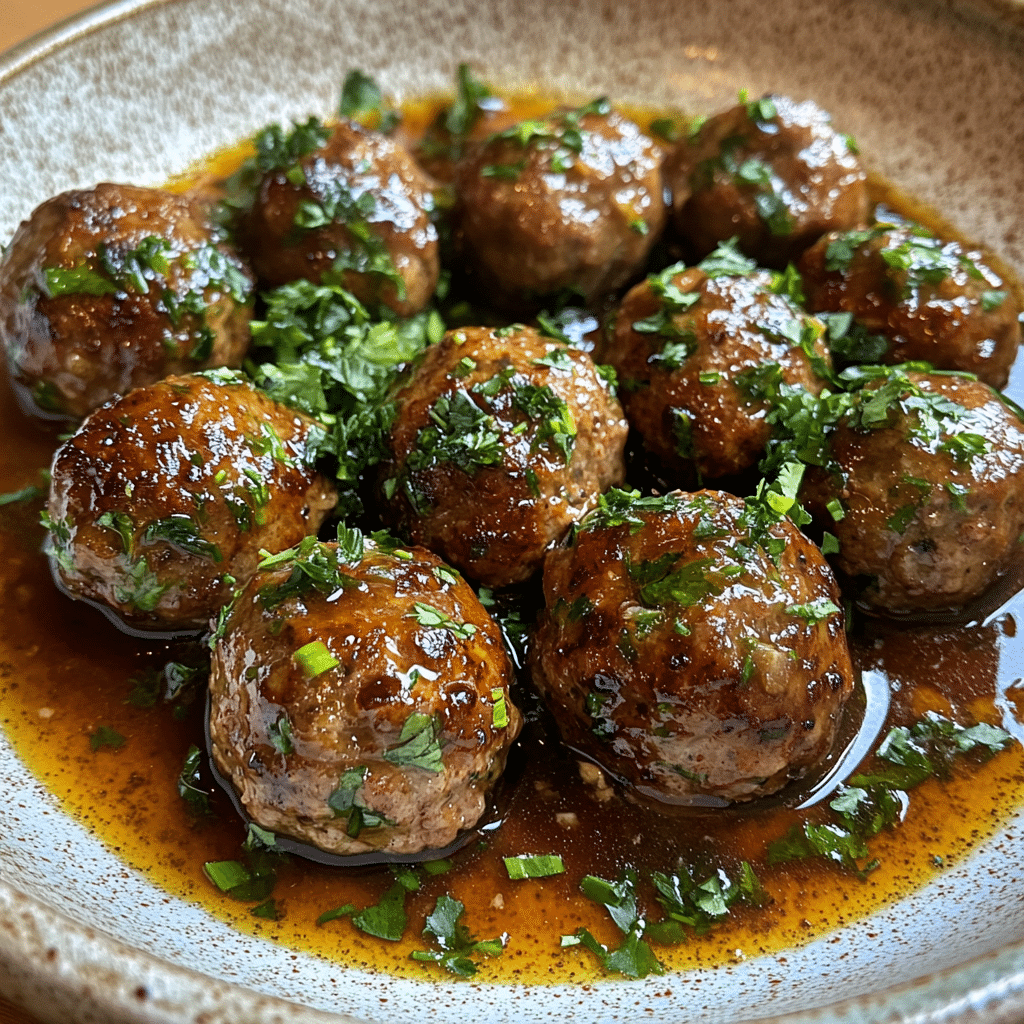 Delightful Salisbury Steak Meatballs for Dinner