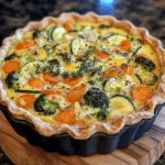 Delicious Springtime Vegetable Quiche Recipe
