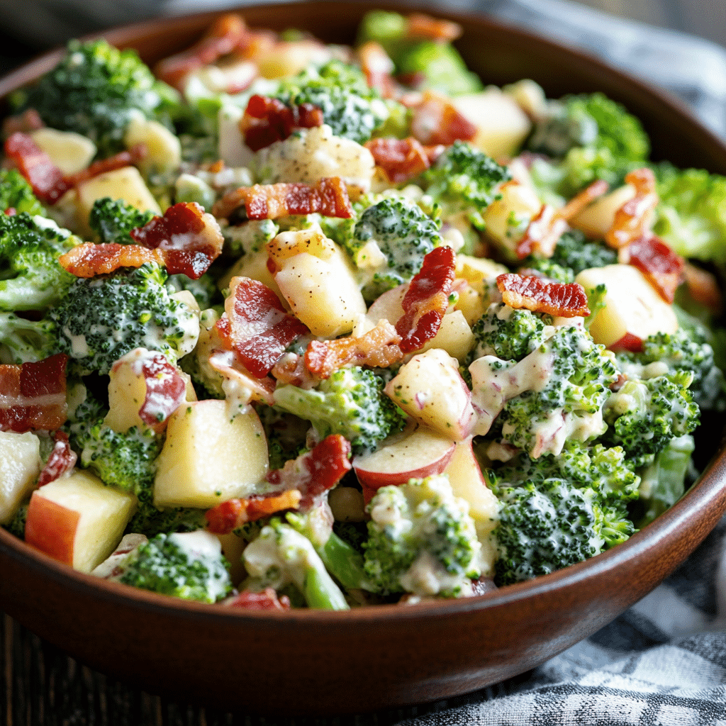 Honeycrisp Apple Broccoli Salad
