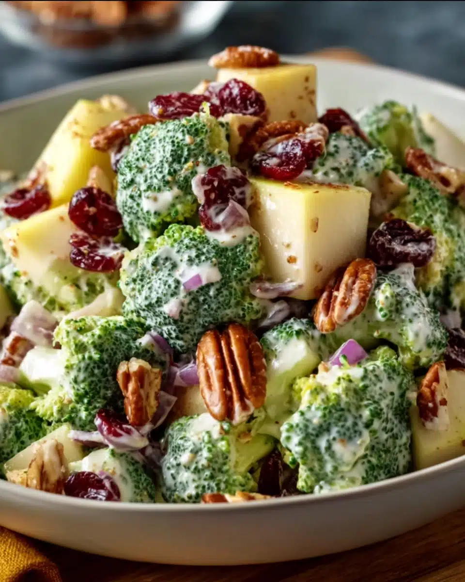 Honeycrisp Apple Broccoli Salad Recipe