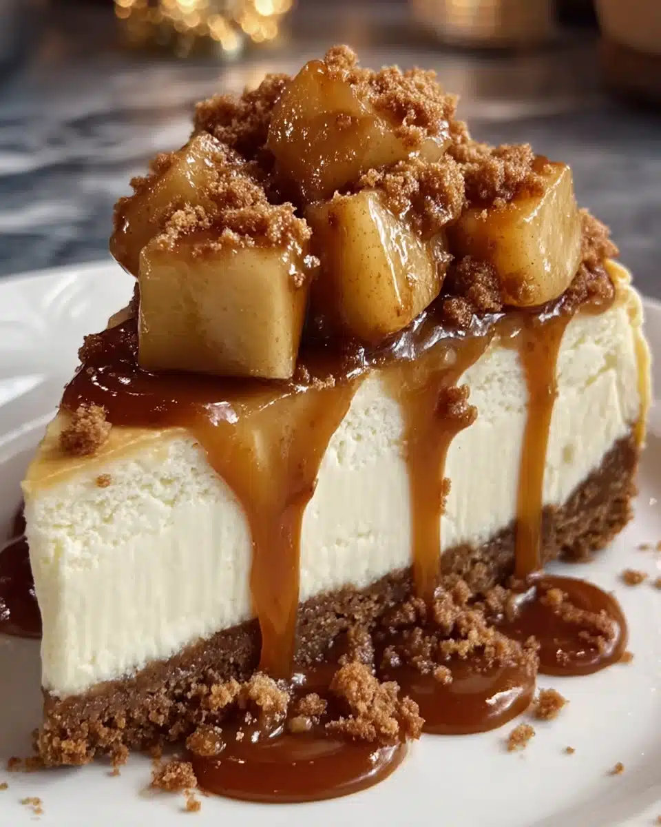 Caramel Apple Cheesecake Recipe