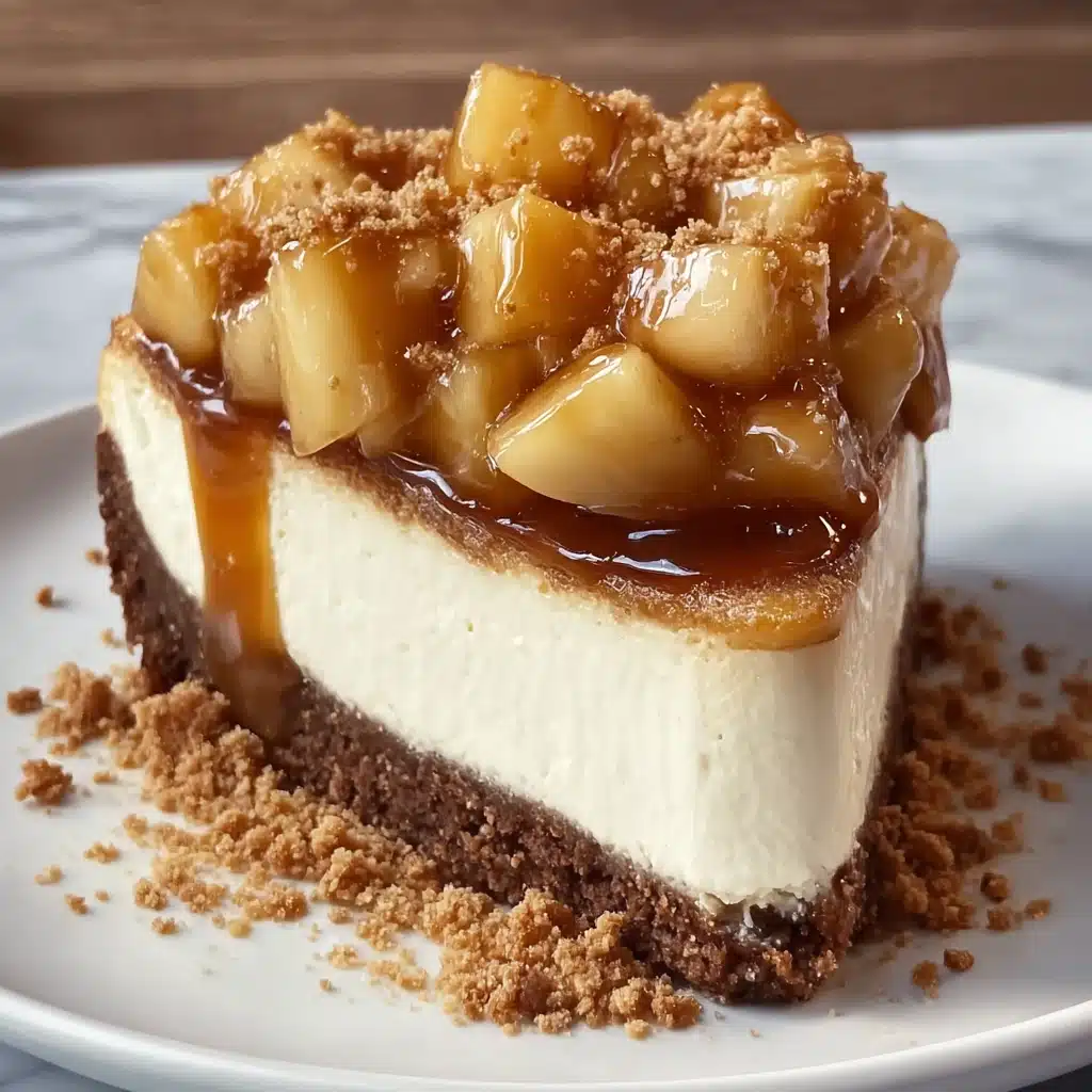 Caramel Apple Cheesecake Recipe - Recipe Image