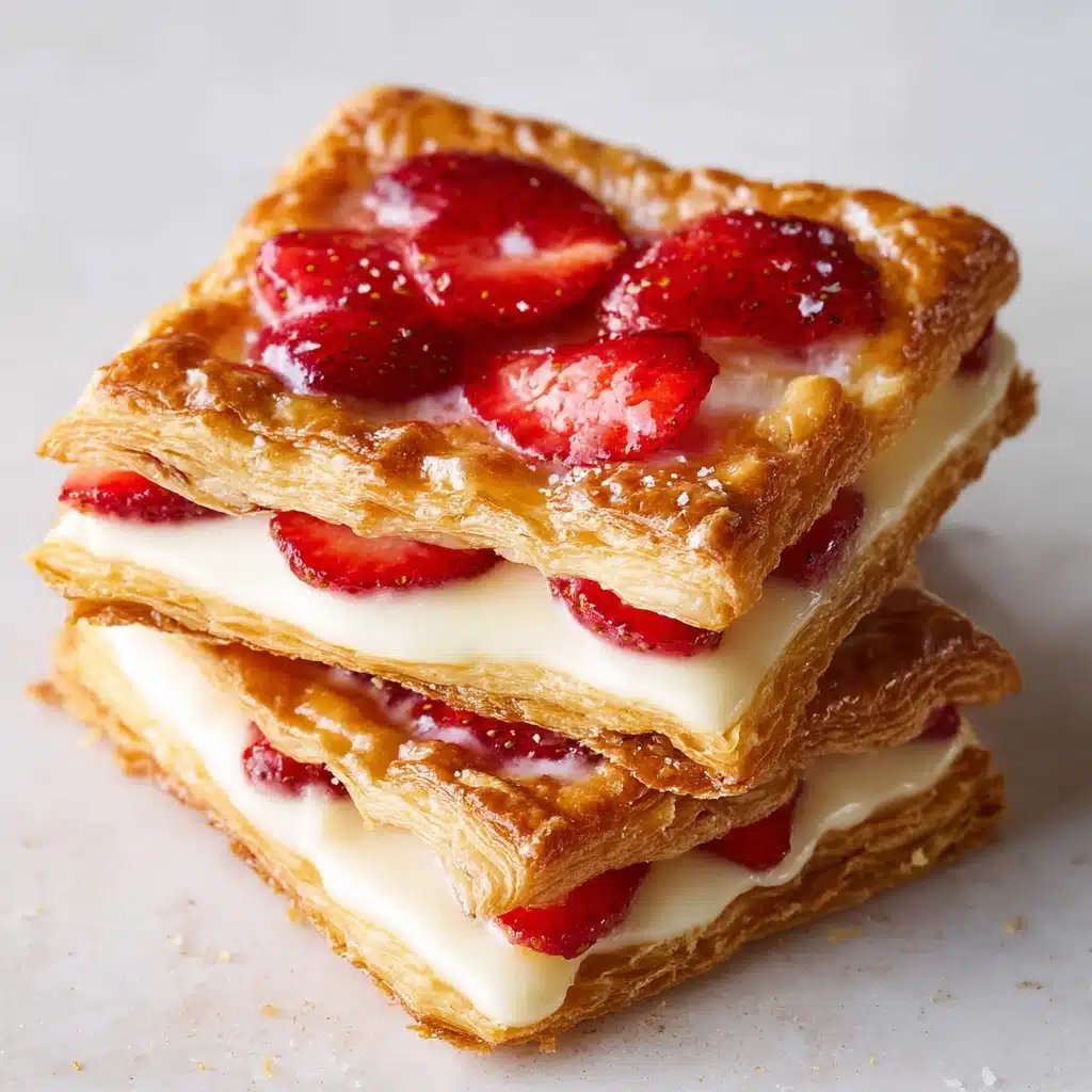 Strawberry Danish Recipe - Recipe Image