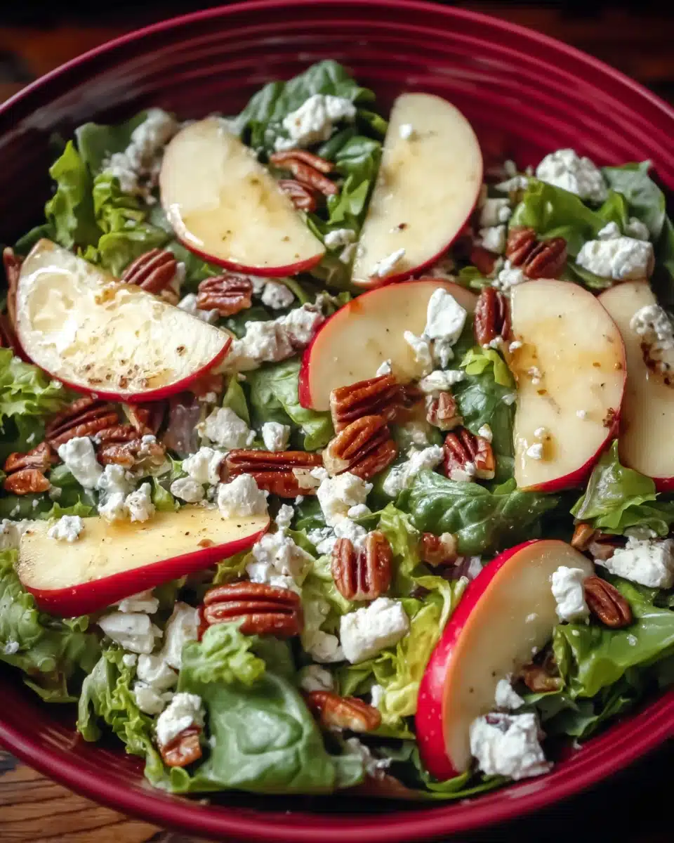 Honeycrisp Apple and Feta Salad Recipe