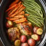 Slow Cooker Honey Garlic Chicken and Veggies Recipe