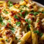 Chicken Bacon Ranch Pasta Bake Recipe
