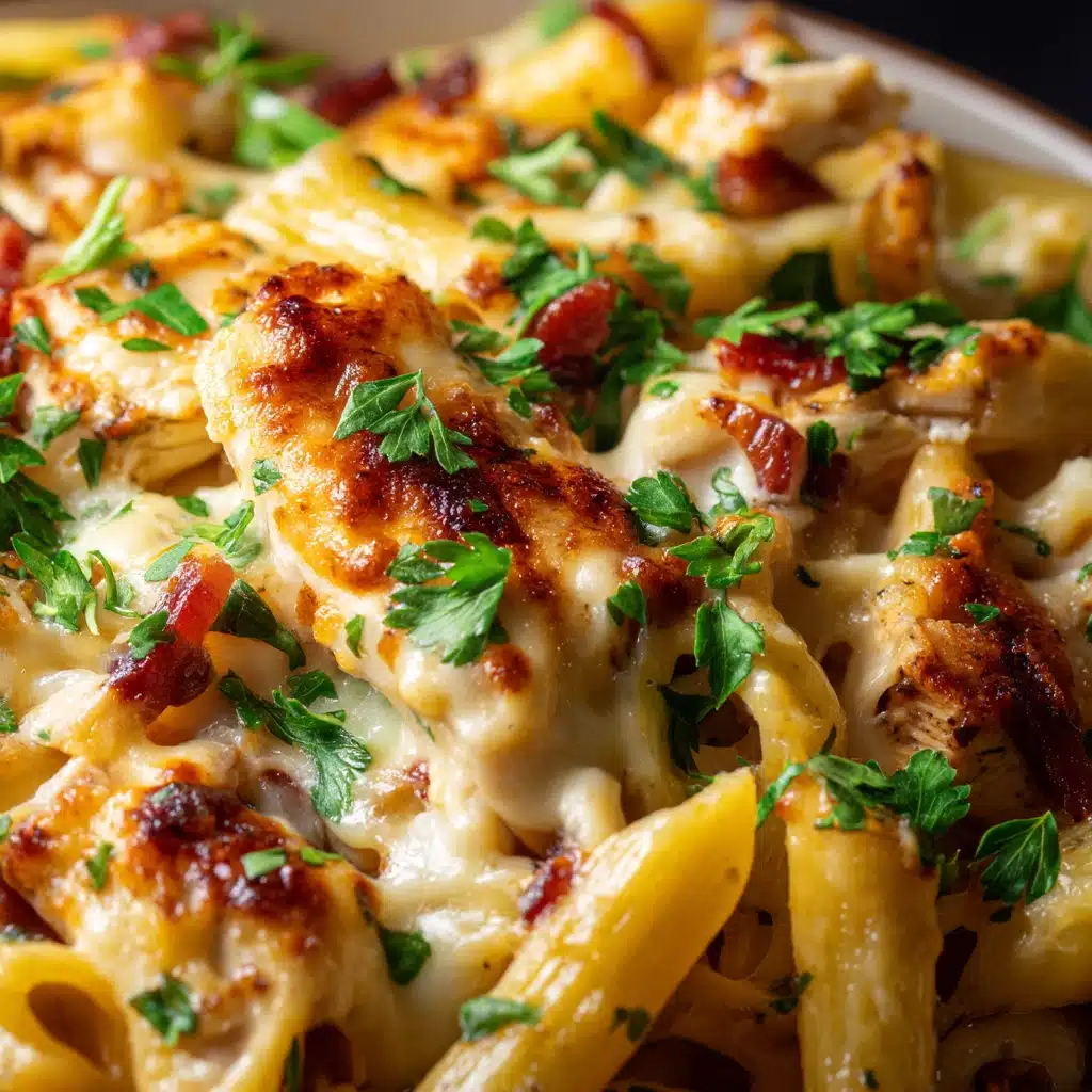Chicken Bacon Ranch Pasta Bake Recipe