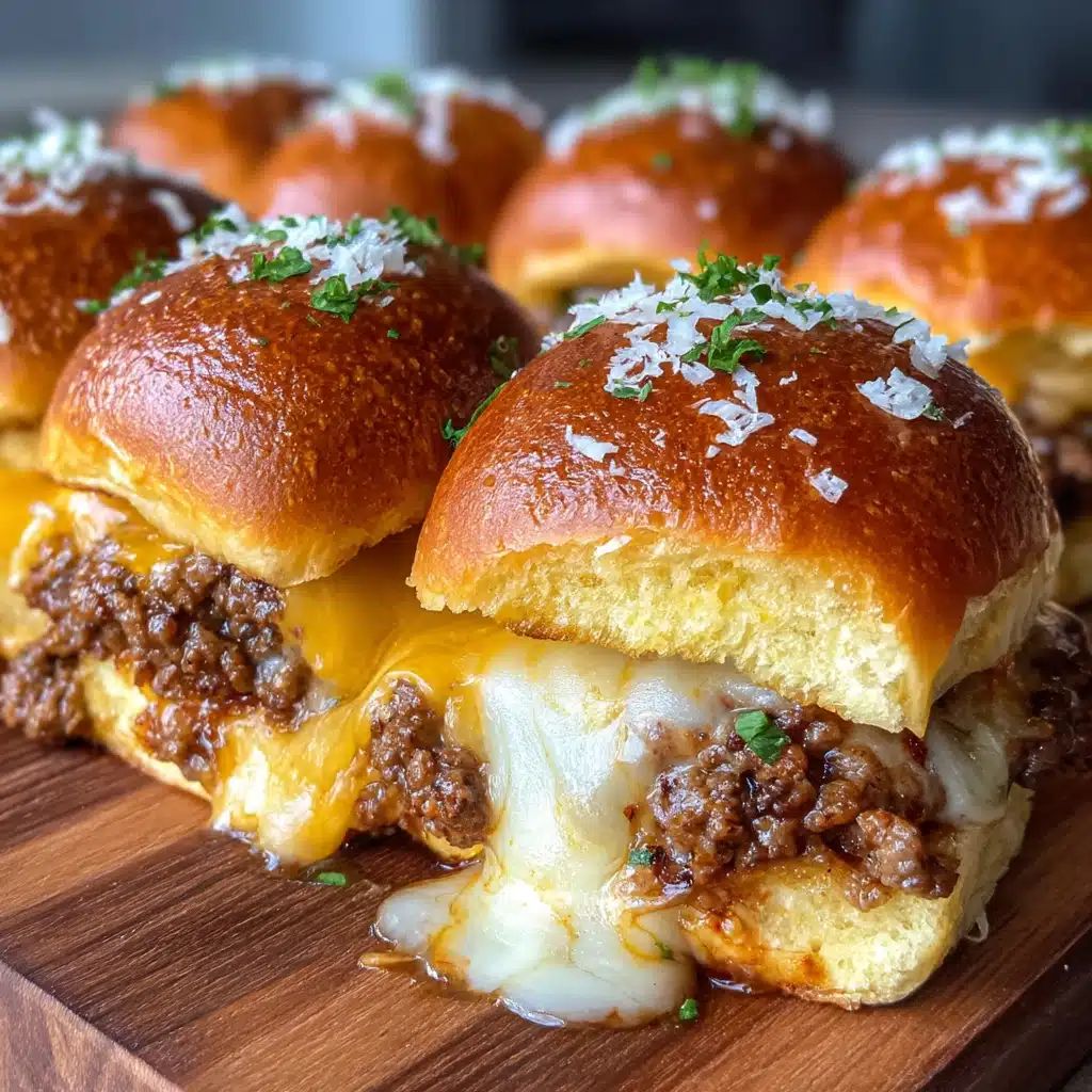 Garlic Parmesan Cheeseburger Bombs Recipe
