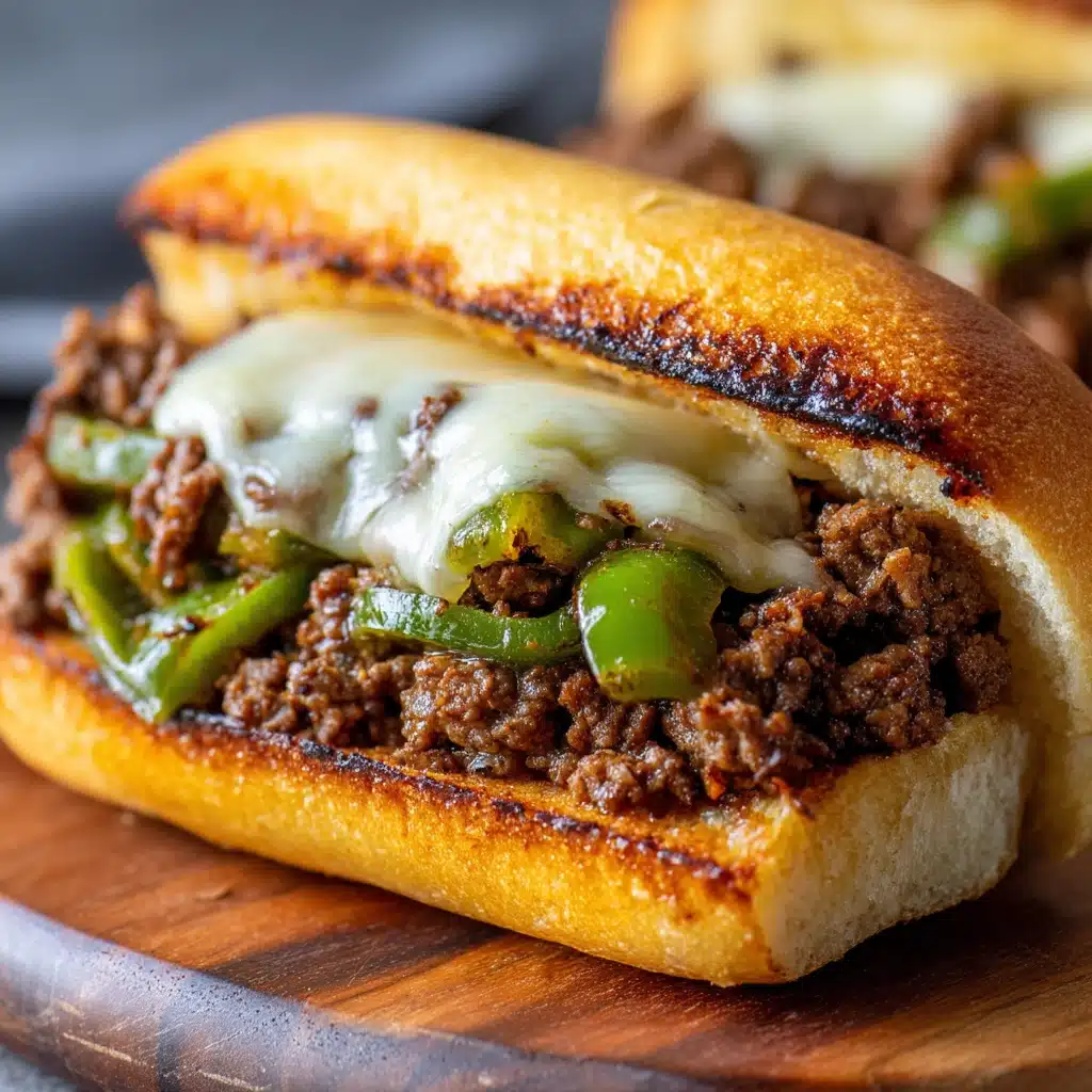 Philly Cheesesteak Sloppy Joes Recipe