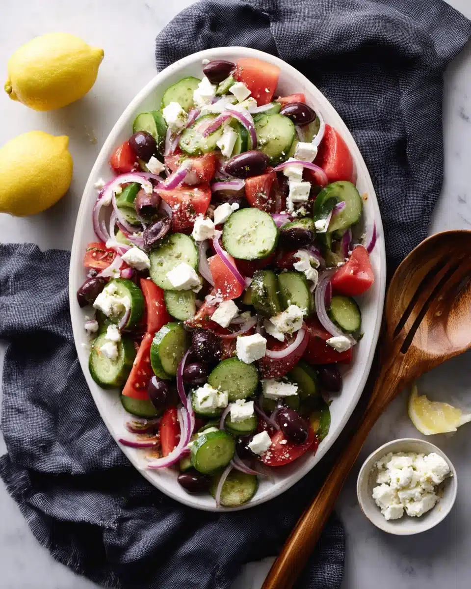 Greek Cucumber Salad Recipe