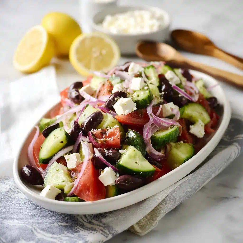 Greek Cucumber Salad Recipe - Recipe Image
