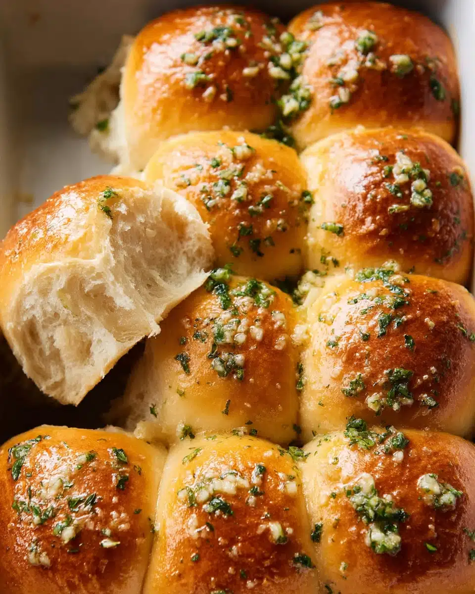 Garlic Bread Rolls Recipe