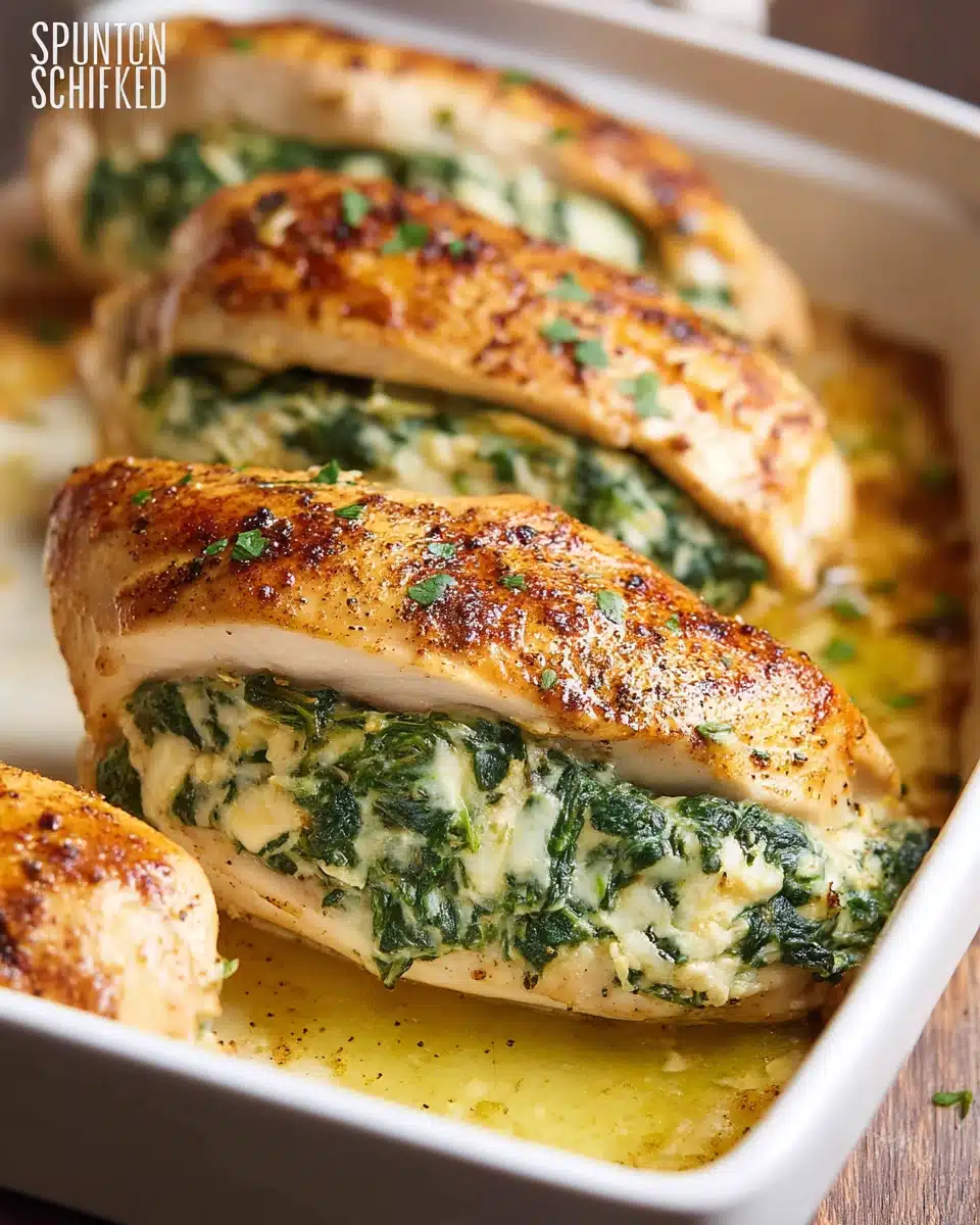 Spinach Stuffed Chicken Recipe