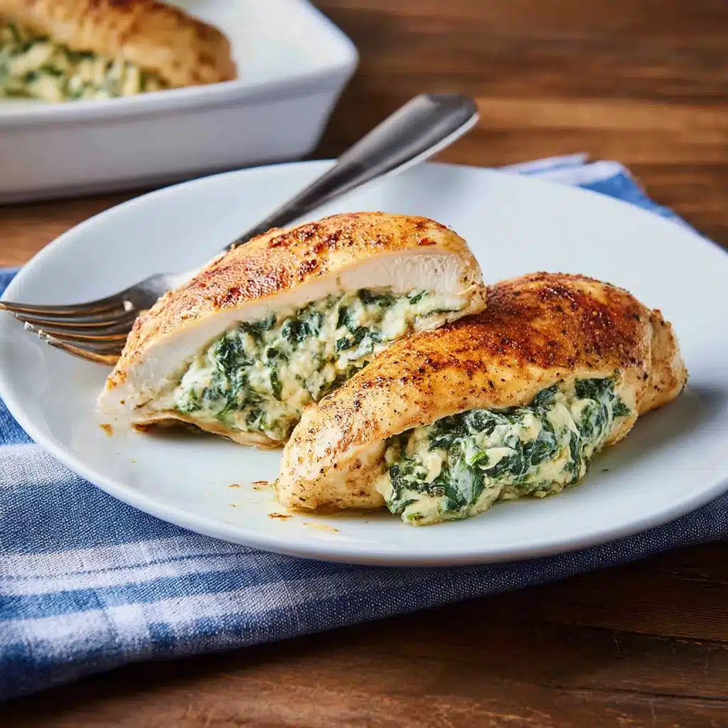 Spinach Stuffed Chicken Recipe - Recipe Image