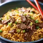 Slow Cooker Beef Ramen Noodles Recipe