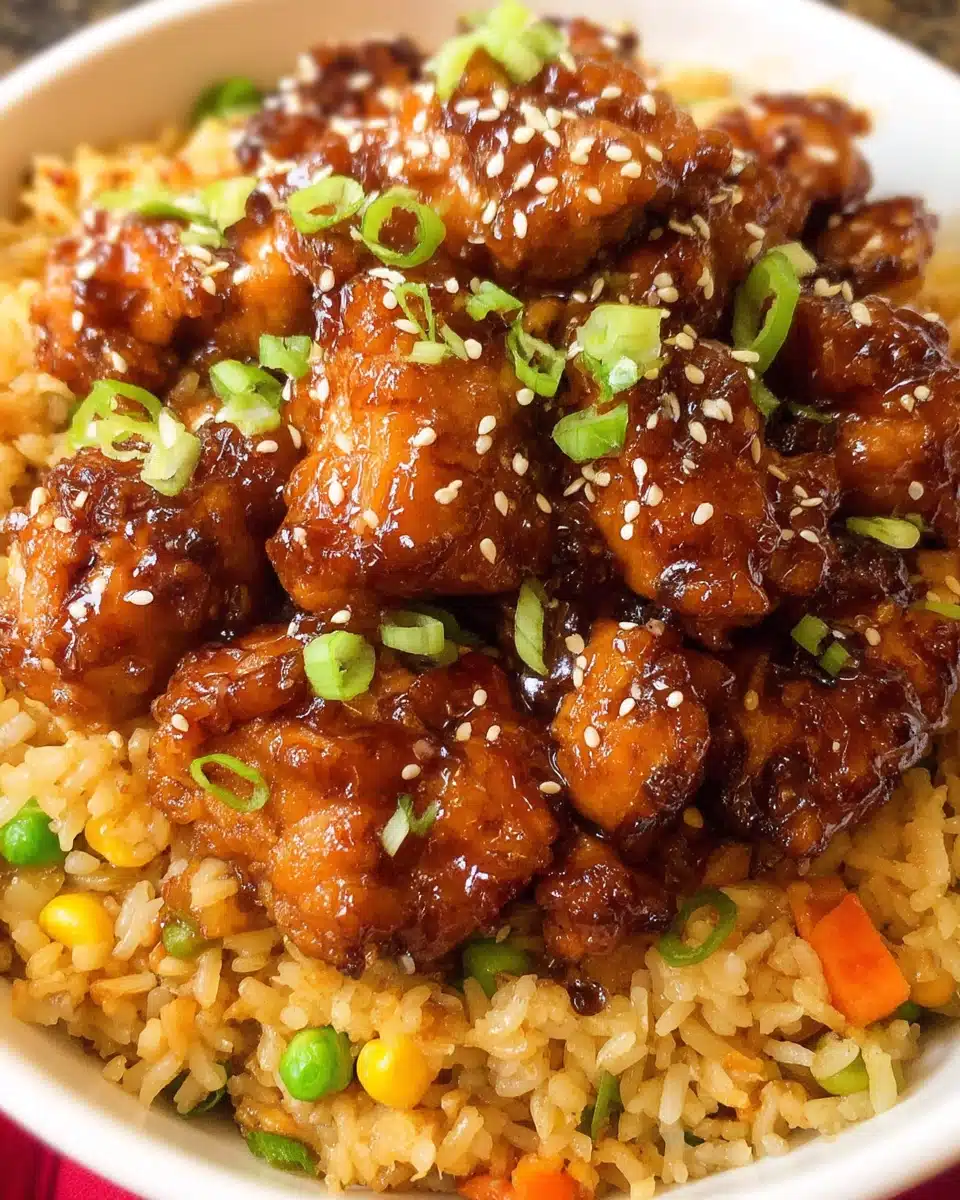 Easy Slow Cooker Orange Chicken Recipe