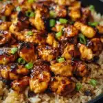 Honey BBQ Chicken Rice Recipe