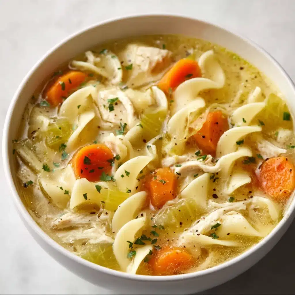Crockpot Chicken Noodle Soup Recipe - Recipe Image
