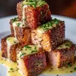 Crispy Spicy Salmon Bites Recipe