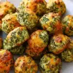 Baked Broccoli Cheese Balls Recipe