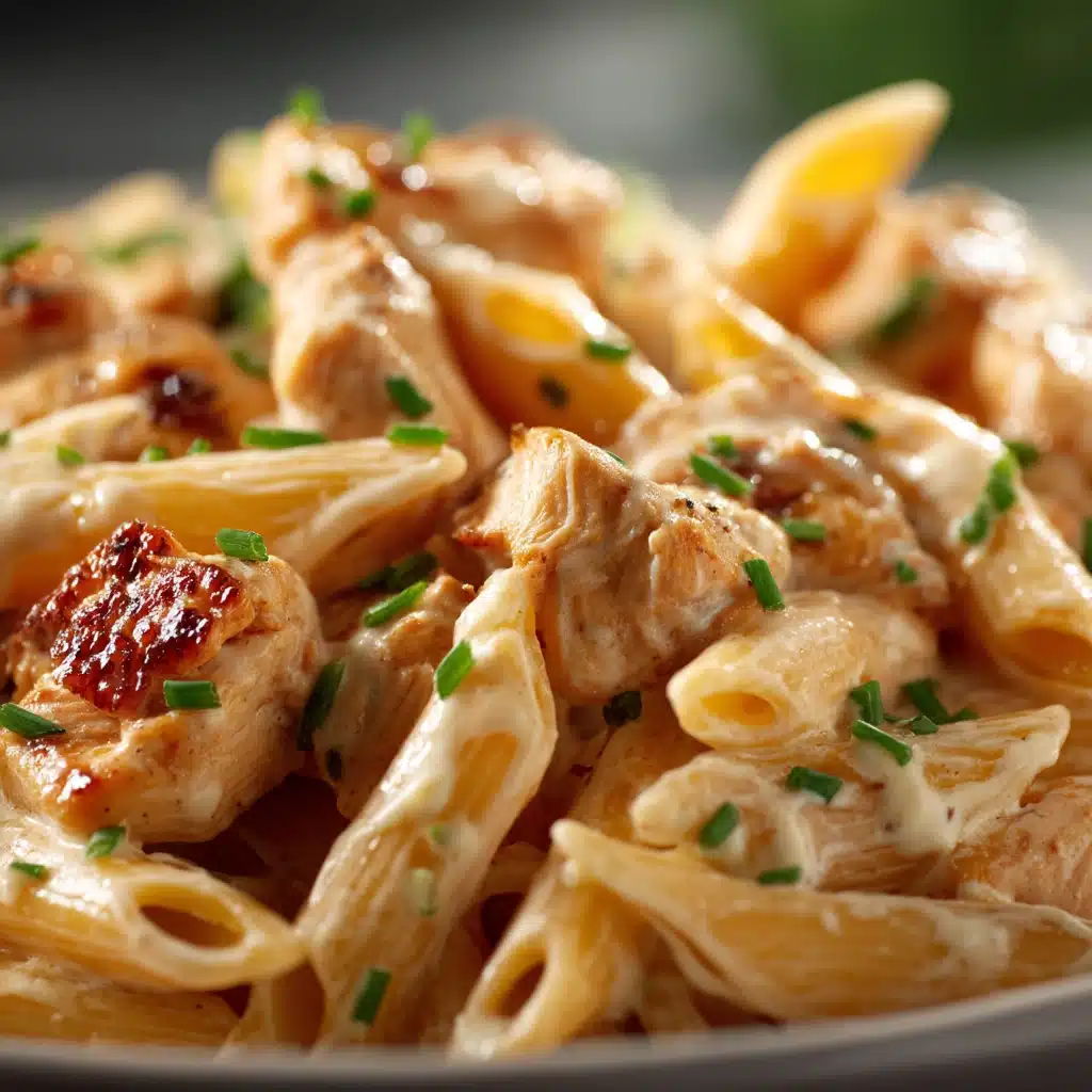 One-Pot Buffalo Ranch Chicken Penne Recipe