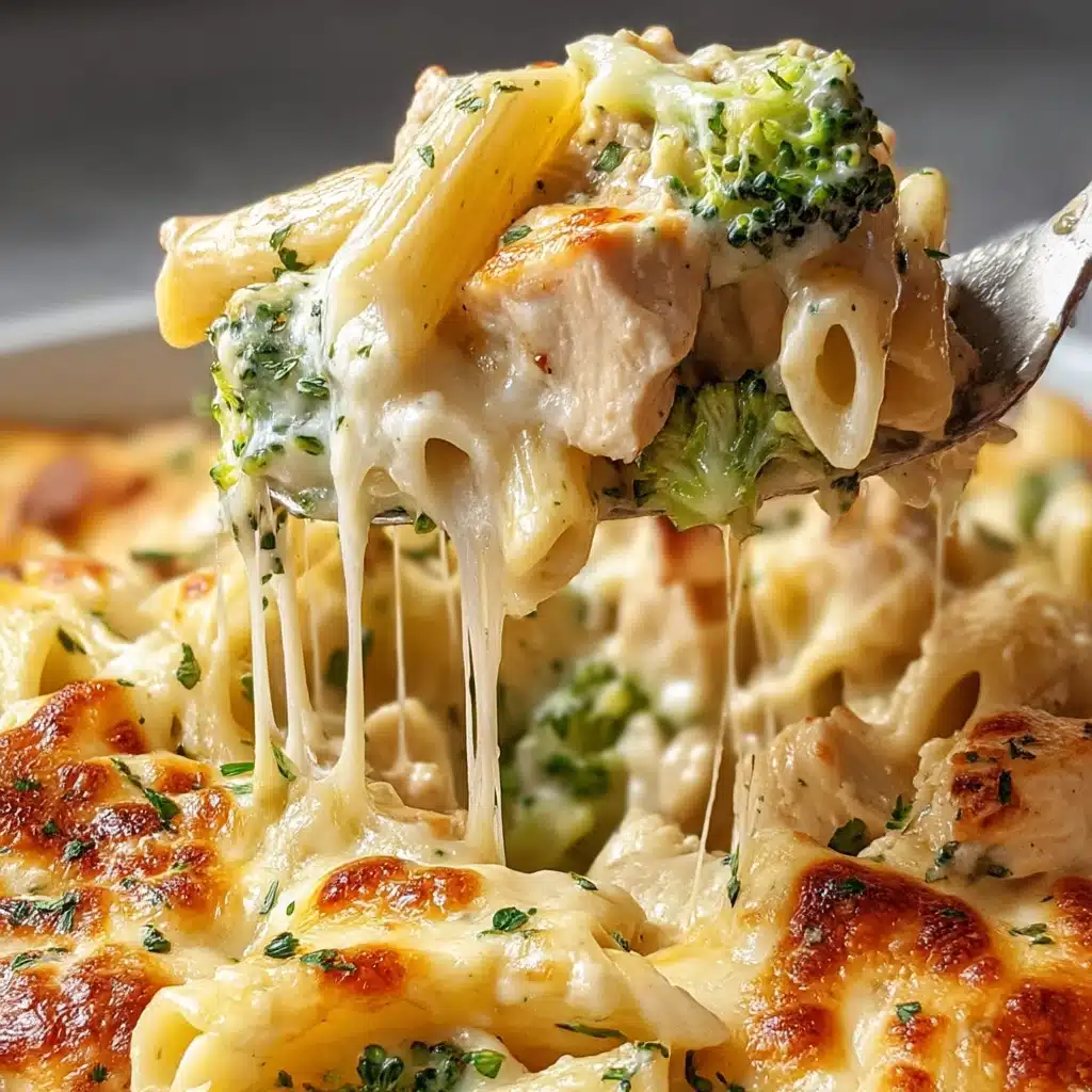 Irresistible Chicken and Broccoli Alfredo Bake Recipe - Recipe Image