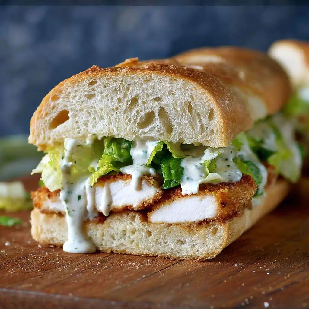 Crispy Chicken Caesar Sandwich Recipe - Recipe Image