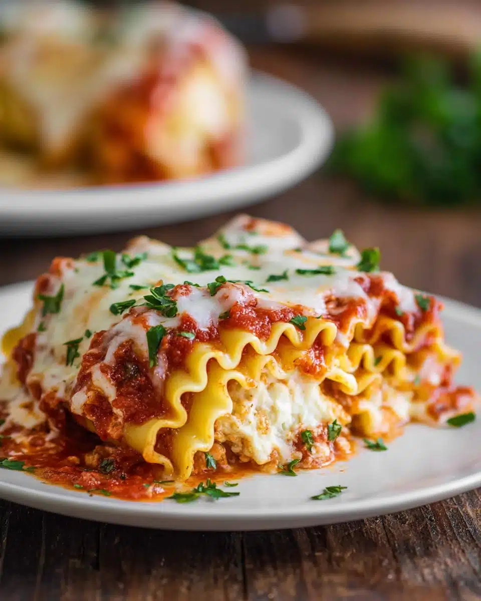 Lasagna Roll Ups Recipe