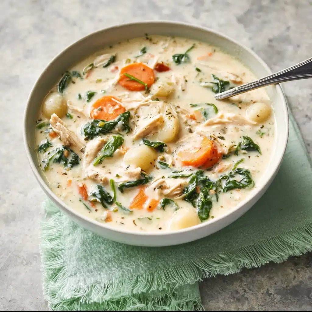 Crockpot Chicken Gnocchi Soup Recipe - Recipe Image
