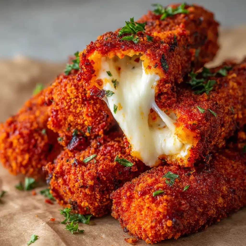Hot Cheeto Mozzarella Sticks – Spicy, Crunchy Recipe